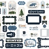 Carta Bella Welcome Winter Frames & Tags (CBWW142025) (OUTLET)