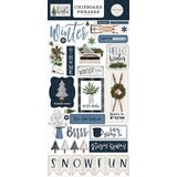 Carta Bella Welcome Winter Chipboard Phrases (CBWW142022) (OUTLET)