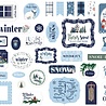 Carta Bella Wintertime Ephemera (CBWT334024) (OUTLET)