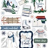 Carta Bella Wintertime Chipboard Accents (CBWT334021) (OUTLET)