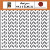 Carta Bella Pair Of Falling Leaves Stencil (CBWF154033) (OUTLET)