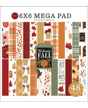 Carta Bella Welcome Fall 6x6 Inch Cardmakers Mega Pad (CBWF154031) (OUTLET)