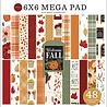 Carta Bella Welcome Fall 6x6 Inch Cardmakers Mega Pad (CBWF154031) (OUTLET)
