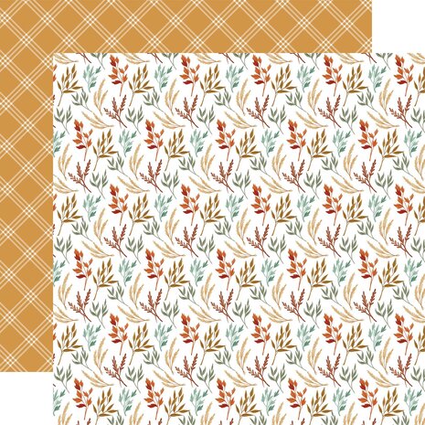 Carta Bella Welcome Fall 6x6 Inch Paper Pad (CBWF154023) (OUTLET)