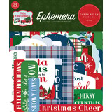 Carta Bella White Christmas Ephemera (CBWC156024) (OUTLET)