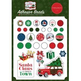 Carta Bella White Christmas Adhesive Brads (CBWC156020) (OUTLET)