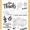 Carta Bella I Love Fall Most Clear Stamps (CBWA138043) (OUTLET) Carta Bella I Love Fall Most Clear Stamps (CBWA138043) (OUTLET)