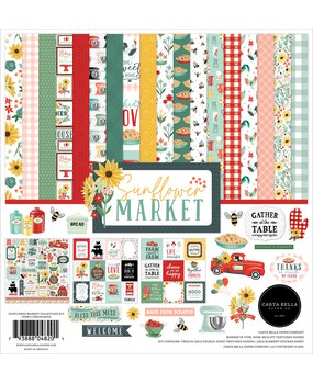 Carta Bella Sunflower Market Collection Kit (CBSUN144016) (OUTLET)