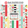 Carta Bella Summer Market 6x6 Inch Paper Pad (CBSUM115023) (OUTLET)