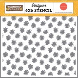 Carta Bella Always Shine Flowers Stencil (CBSS368034) (OUTLET)