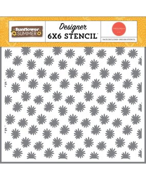 Carta Bella Always Shine Flowers Stencil (CBSS368034) (OUTLET) Carta Bella Always Shine Flowers Stencil (CBSS368034) (OUTLET)
