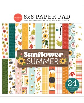 Carta Bella Sunflower Summer 6x6 Inch Paper Pad (CBSS368023) (OUTLET)