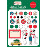 Carta Bella Season's Greetings Adhesive Brads (CBSG329020) (OUTLET)