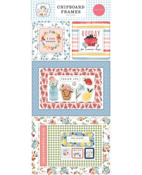 Carta Bella Summer Chipboard Frames (CBS113065) (OUTLET)