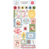Carta Bella Summer Chipboard Phrases (CBS113022) (OUTLET)