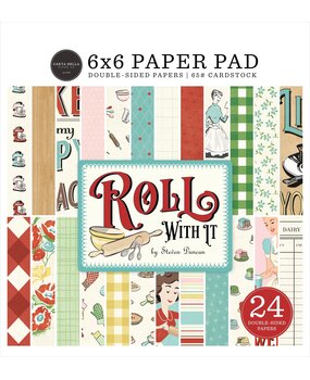 Carta Bella Roll With It 6x6 Inch Paper Pad (CBR378023) (OUTLET)