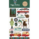 Carta Bella Outdoor Adventures Puffy Stickers (CBOA134066) (OUTLET)