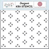 Carta Bella Glistening Diamonds Stencil (CBMFT307033) (OUTLET)