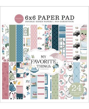 Carta Bella My Favorite Things 6x6 Inch Paper Pad (CBMFT307023) (OUTLET)