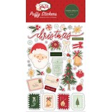 Carta Bella Letters To Santa Puffy Stickers (CBLS155066) (OUTLET)