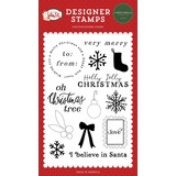 Carta Bella I Believe In Santa Clear Stamps (CBLS155044) (OUTLET)