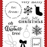 Carta Bella I Believe In Santa Clear Stamps (CBLS155044) (OUTLET)
