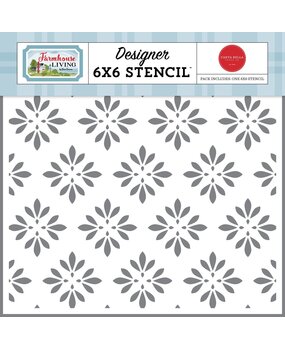 Carta Bella Country Floral Stencil (CBLIV145033) (OUTLET)