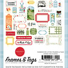 Carta Bella Farmhouse Living Frames & Tags (CBLIV145025) (OUTLET)