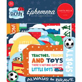 Carta Bella Little Boy Ephemera (CBLB160024) (OUTLET)
