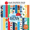 Carta Bella Little Boy 6x6 Inch Paper Pad (CBLB160023) (OUTLET)