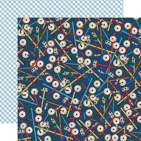 Carta Bella Little Boy 6x6 Inch Paper Pad (CBLB160023) (OUTLET)