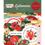 Carta Bella Joyful Christmas Flora Ephemera (CBJCF340024) (OUTLET)