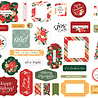 Carta Bella Joyful Christmas Flora Ephemera (CBJCF340024) (OUTLET)