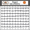 Carta Bella Spooky Scary Stitch Stencil (CBHW324034) (OUTLET)