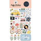 Carta Bella Here There And Everywhere Puffy Stickers (CBHTE308066) (OUTLET)