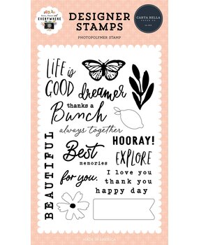 Carta Bella Dreamer Designer Stamps (CBHTE308045) (OUTLET)