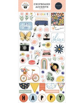 Carta Bella Here There And Everywhere Chipboard Accents (CBHTE308021) (OUTLET) Carta Bella Here There And Everywhere Chipboard Accents (CBHTE308021) (OUTLET)