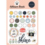 Carta Bella Here There And Everywhere Adhesive Brads (CBHTE308020) (OUTLET)
