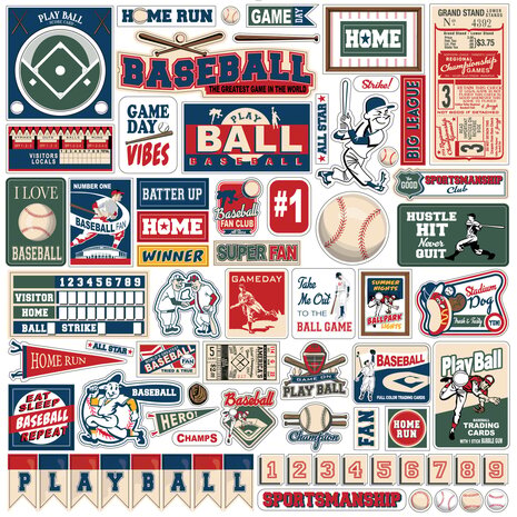 Carta Bella Home Run 12x12 Inch Collection Kit (CBHR313016) (OUTLET)
