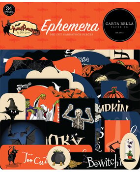 Carta Bella Hocus Pocus Ephemera (CBHP153024) (OUTLET)