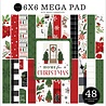 Carta Bella Home For Christmas 6x6 Inch Cardmakers Mega Pad (CBHFC139031) (OUTLET)
