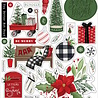 Carta Bella Home For Christmas Chipboard Accents (CBHFC139021) (OUTLET)