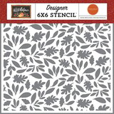 Carta Bella Harvest Leaves 6x6 Inch Stencil (CBHEA122033) (OUTLET)