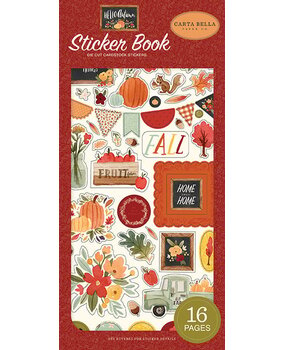 Carta Bella Hello Autumn Sticker Book (CBHEA122029) (OUTLET)