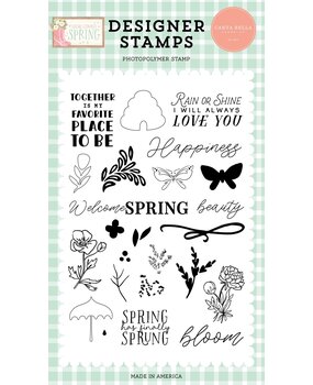 Carta Bella Rain Or Shine Clear Stamps (CBHCS352043) (OUTLET)