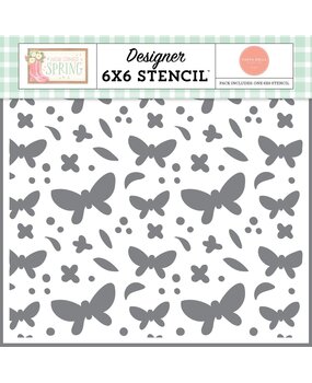 Carta Bella Friendly Butterfly Skies Stencil (CBHCS352034) (OUTLET) Carta Bella Friendly Butterfly Skies Stencil (CBHCS352034) (OUTLET)