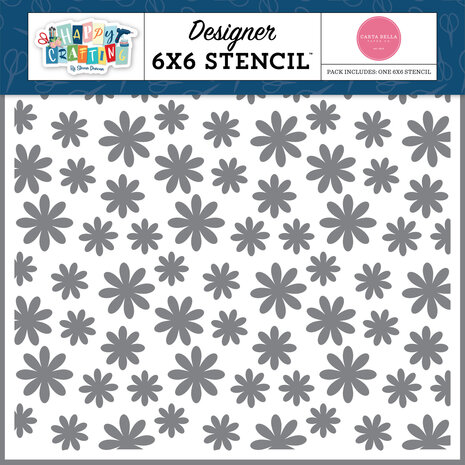 Carta Bella Flower Punch Stencil (CBHCR157033) (OUTLET)