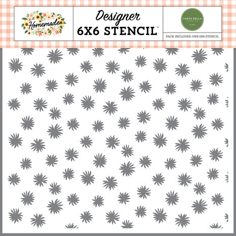 Carta Bella Dreamy Daisy Stencil (CBH158034) (OUTLET)