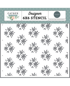 Carta Bella Flower Clusters Stencil (CBGH143034) (OUTLET)