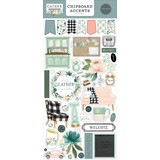 Carta Bella Gather At Home Chipboard Accents (CBGH143021) (OUTLET)